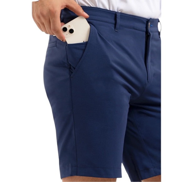 Twillory Mens 9” Performance Shorts size 36 in Navy - Picture 2 of 10